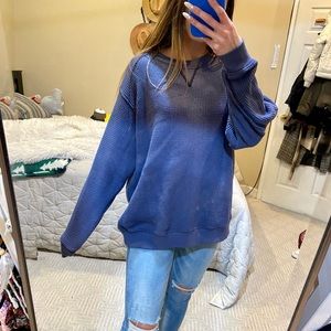 Aerie blue sweater
